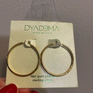 Gold Hoop Earrings